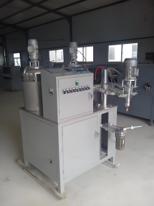 Filter end cover gluing machine Large air filter end cover PVC gluing machine Filter element gluing machine End cap gluing machine Filter end cover gluing machine Filter gasket pouring machine Double head end cap gluing machine Y-type end cover gluing machine