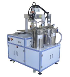 End cap gluing machine Large air filter end cover PVC gluing machine Filter end cover gluing machine Filter element gluing machine Filter end cover gluing machine