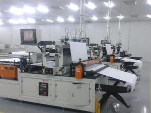 Full-Auto Filter Paper Pleating Production Line PP material gluing production line Dust filter production line Square air filter origami production line Automatic rotary can sealing production line Air filter origami production line